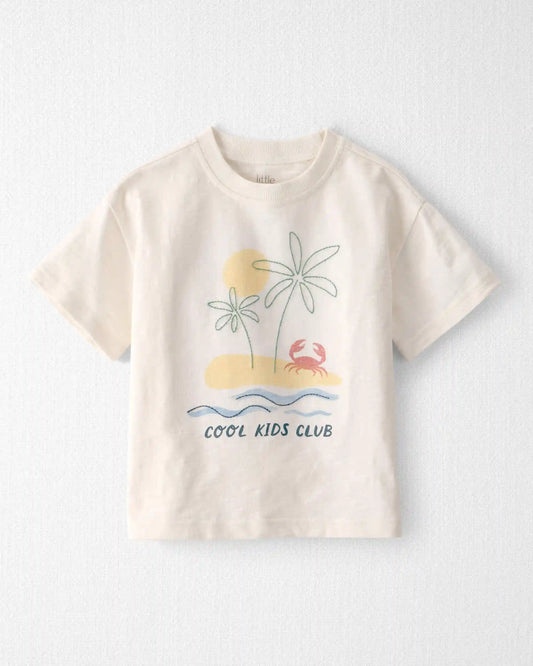 Toddler Organic Cotton 'Cool Kids Club' Tee