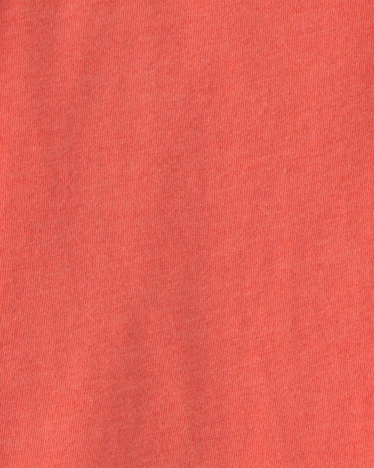 Toddler Solid Pocket T-Shirt - Orange