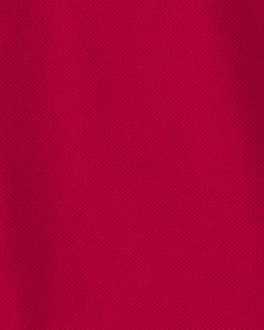 Toddler Boy Uniform Piqué Polo Shirt - Red
