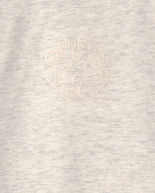 Toddler OshKosh Logo French Terry Pullover Sweatshirt - Grey