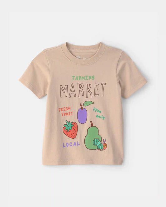Toddler The Very Hungry Caterpillar™ Farmers Market Graphic Tee - Tan