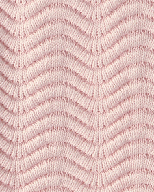 Toddler Girl Sweater Knit Tank Top - Pink