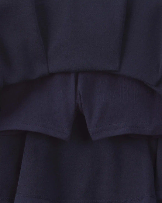 Toddler Girl Uniform Ponte Skort - Navy