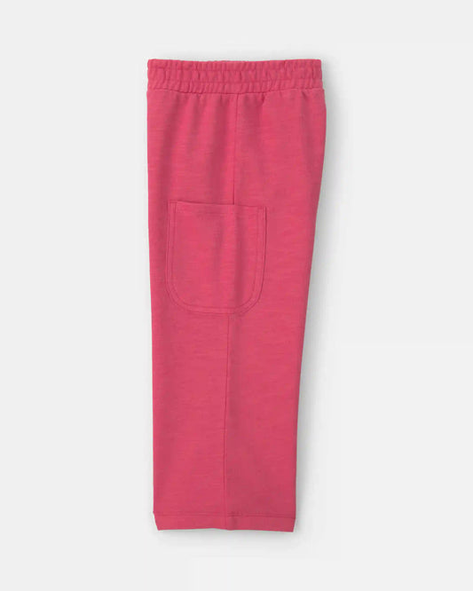 Toddler Girl 2-Piece Short-Sleeve Top & Pant Set - Pink