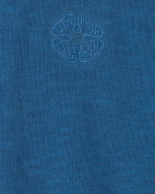 Toddler Boy OshKosh Logo French Terry Pullover Sweatshirt - Blue