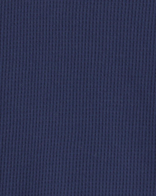 Toddler Boy Thermal Long-Sleeve Hoodie Top - Navy Blue