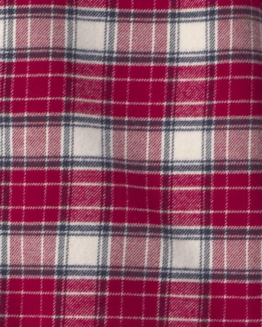 Toddler Boy Organic Cotton Flannel Button-Down Shirt