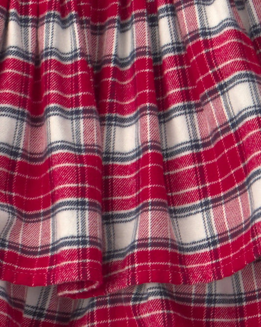 Toddler Girl Organic Cotton Flannel Skirt