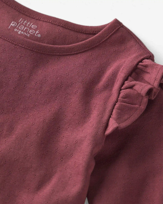 Toddler Girl 2-Pack Organic Cotton Tops