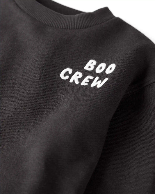 Toddler Organic Cotton 'Boo Crew' French Terry Sweatshirt
