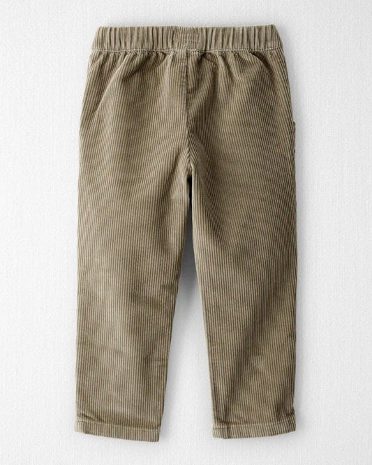 Toddler Boy Organic Cotton Corduroy Pants