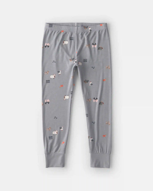 Toddler 2-Piece Halloween PurelySoft™ Snug Fit Pajama Set - Grey