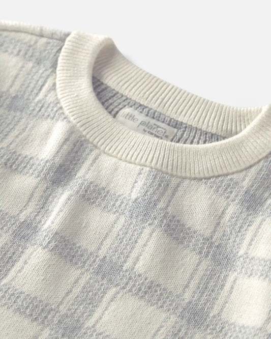 Toddler Organic Cotton Sweater Knit Pullover
