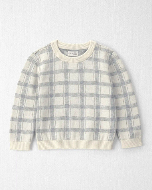 Toddler Organic Cotton Sweater Knit Pullover