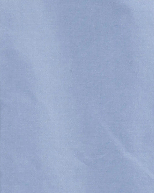 Boys Long Sleeve Button-Front Uniform Shirt - Blue