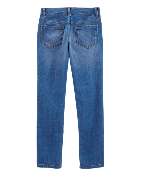 Kid Medium Blue Wash Slim-Fit Skinny-Leg Jeans