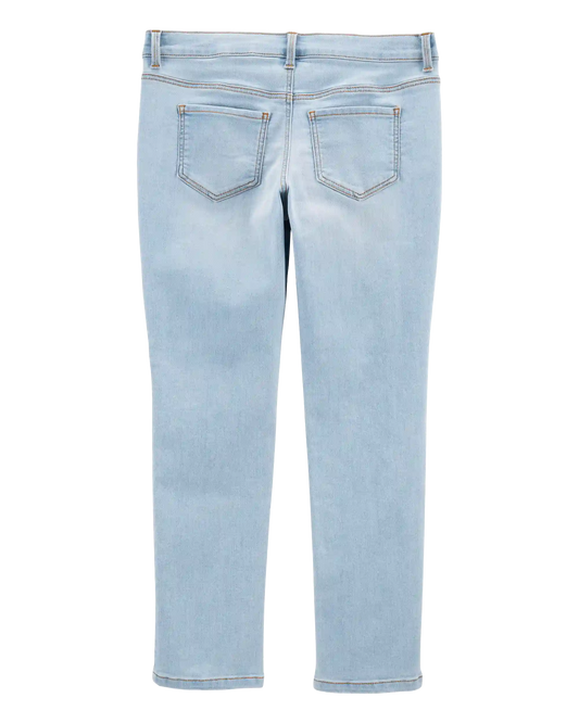 Kid Blue Ice Wash Plus-Fit Skinny-Leg Jeans