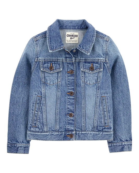 Kid Denim Jacket - Medium Wash