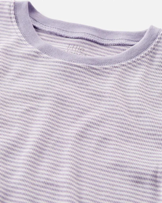 Kid Striped Organic Cotton Pajamas Set