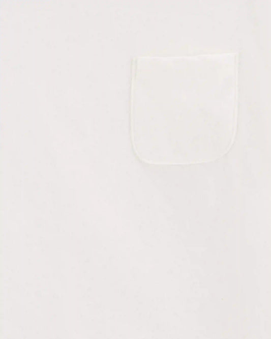 Girls Short-Sleeve Pocket Tee - White