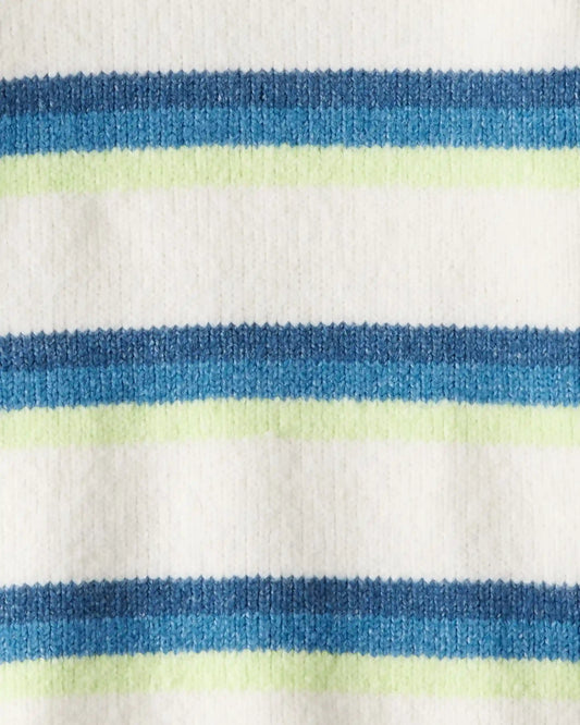 Boys Hooded Sweater - Cream