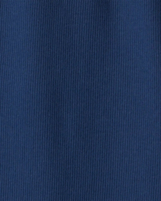 Girls Eyelet Top - Blue