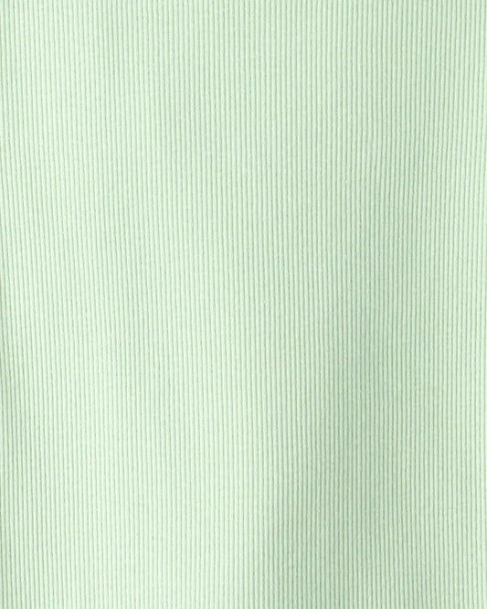 Girls Rib Top - Green