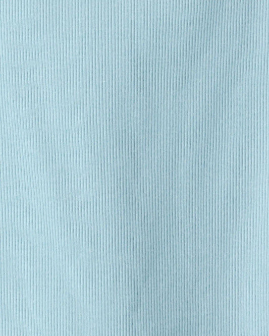 Girls Rib Top - Blue