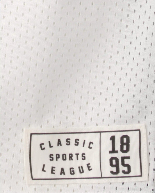 Boys Active Mesh Tank - White
