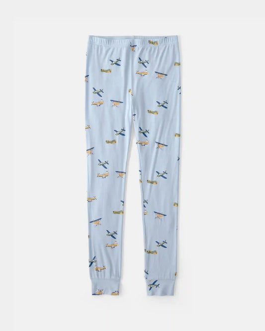 Boys Plane PurelySoft 2-Piece Pajama Set - Blue