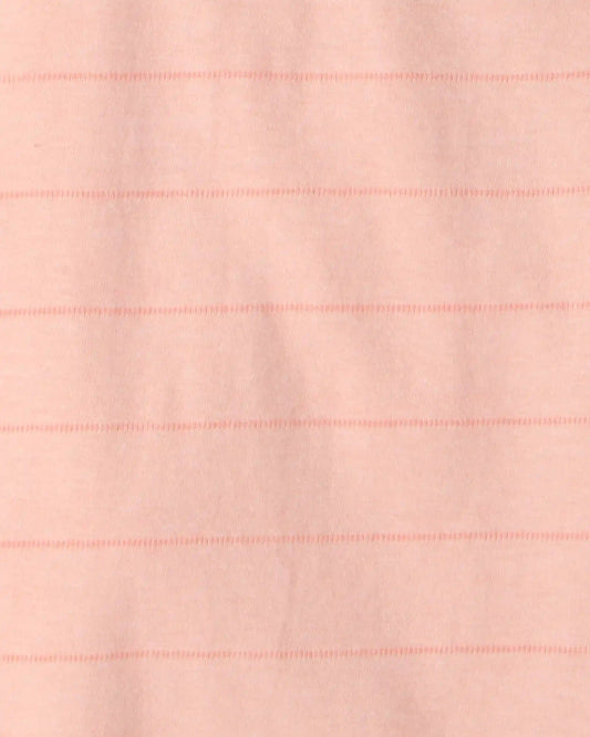 Boys Striped Henley T-Shirt - Orange
