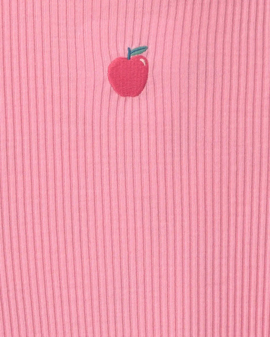 Girls 2-Pack Apple Night Gowns - Pink