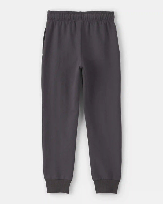 Boys French Terry Joggers - Dark Grey