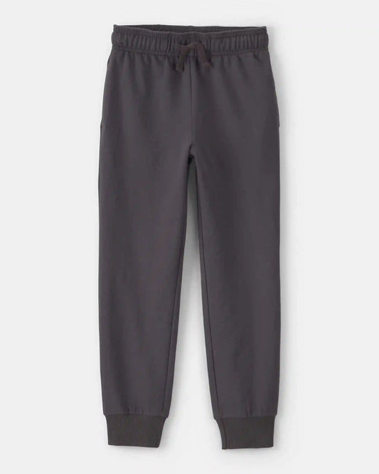 Boys French Terry Joggers - Dark Grey
