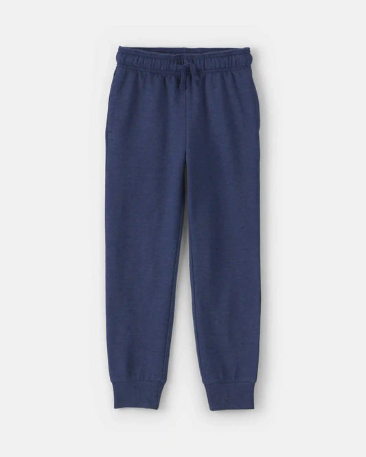 Boys French Terry Joggers - Navy Blue