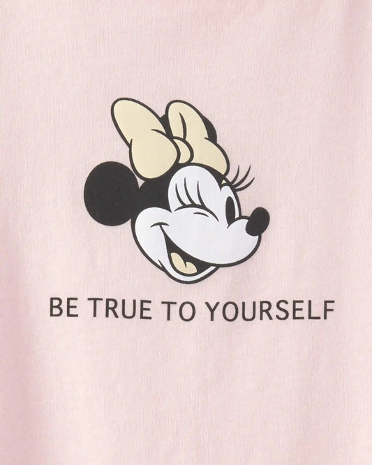 Girls Disney© Minnie Mouse Graphic Tee - Pink
