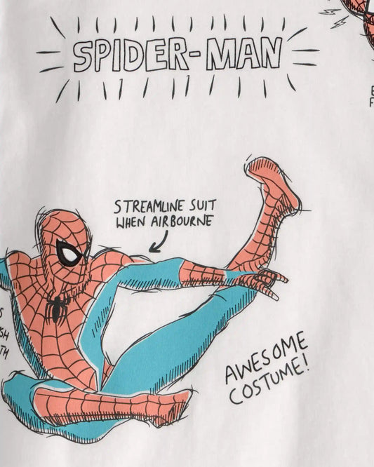Kids ©Marvel Spider-Man Graphic Tee - White