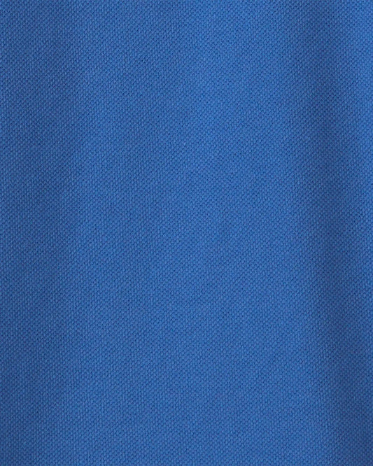 Boys Uniform Piqué Polo Shirt - Blue