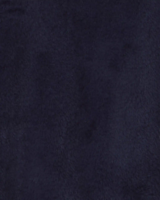 Girls Sherpa Zip-Up Jacket - Blue