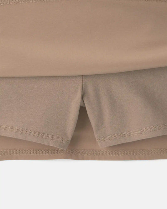 Girls Uniform Active Skort - Khaki