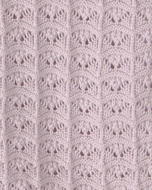 Girls Button-Down Knit Cardigan Sweater - Purple