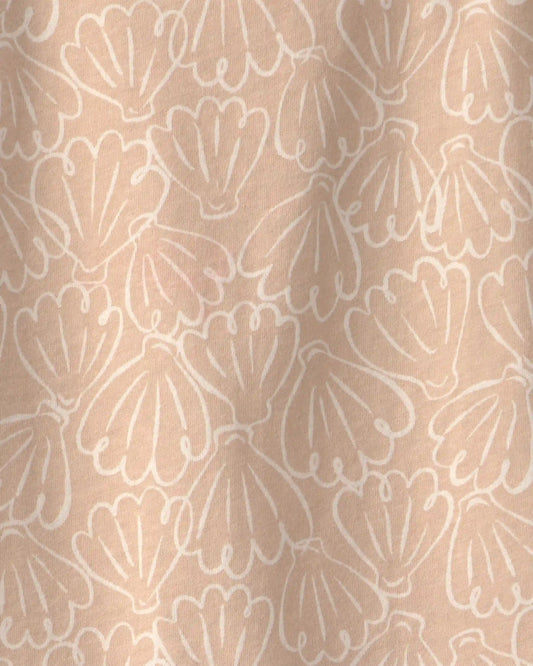Girls Shell Top - Tan