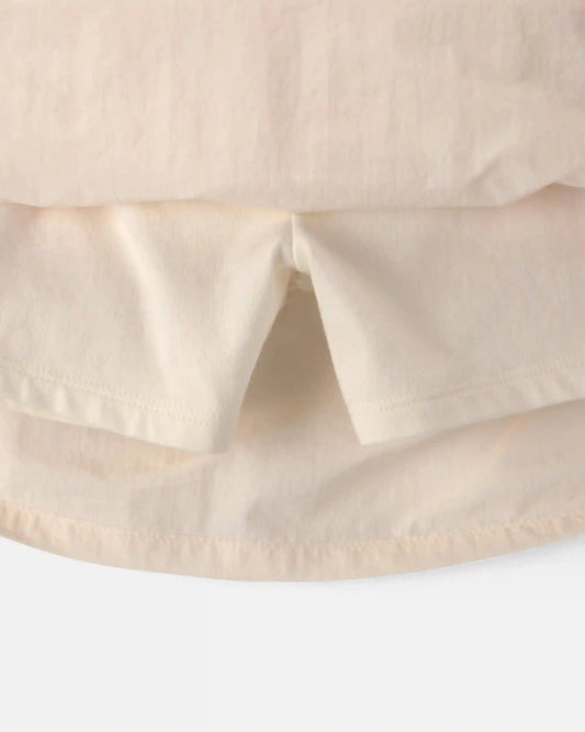 Girls Colorblock Skort - Ivory/Pink