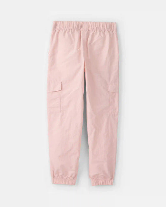 Girls Cargo Joggers - Pink