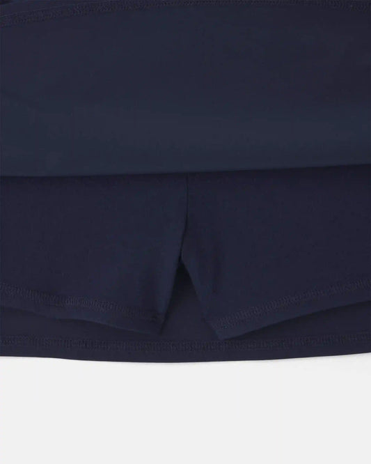 Girls Uniform Active Skort - Navy