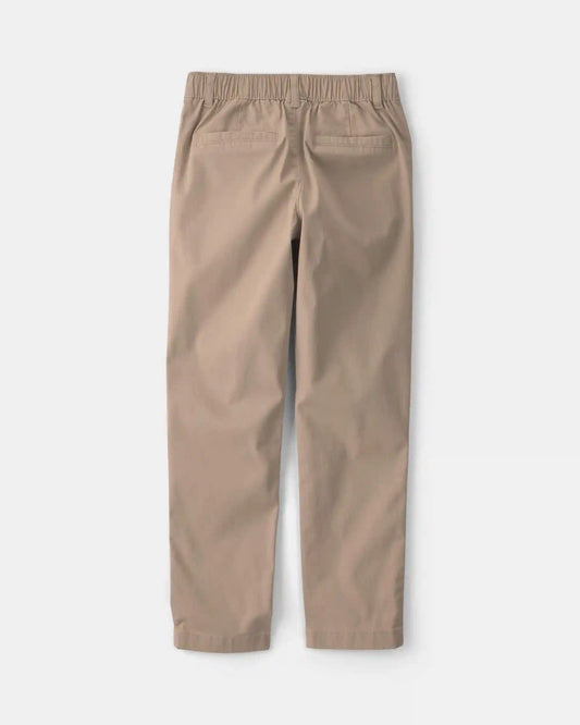 Girls Uniform Skinny Pants - Khaki