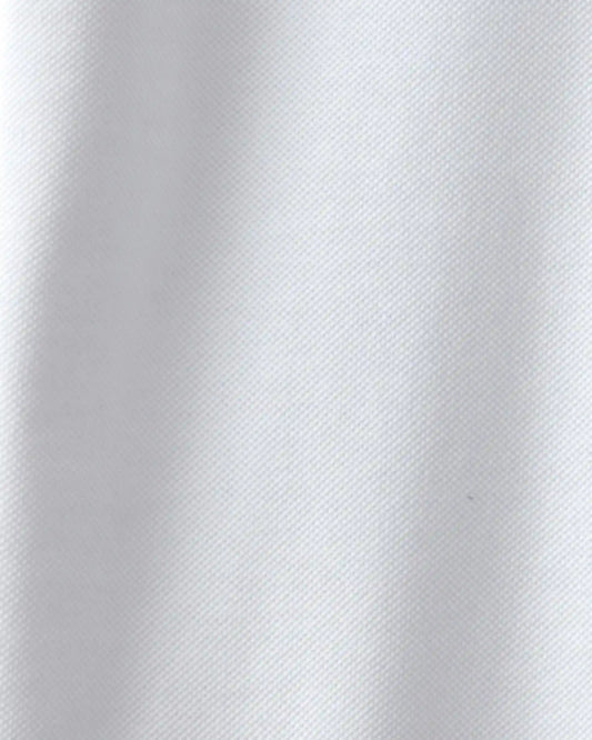 Girls Uniform Piqué Polo Shirt - White