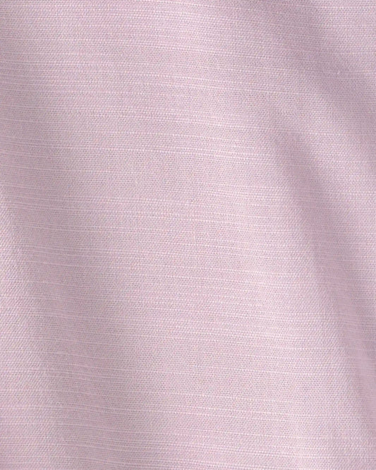 Girls Cropped Tie-Front Top - Purple