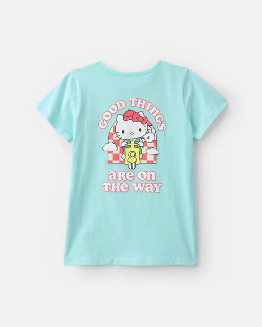 Girls Hello Kitty® Graphic Tee - Turquoise