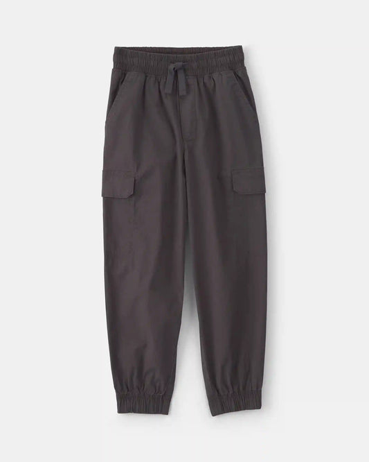 Boys Cargo Joggers - Grey